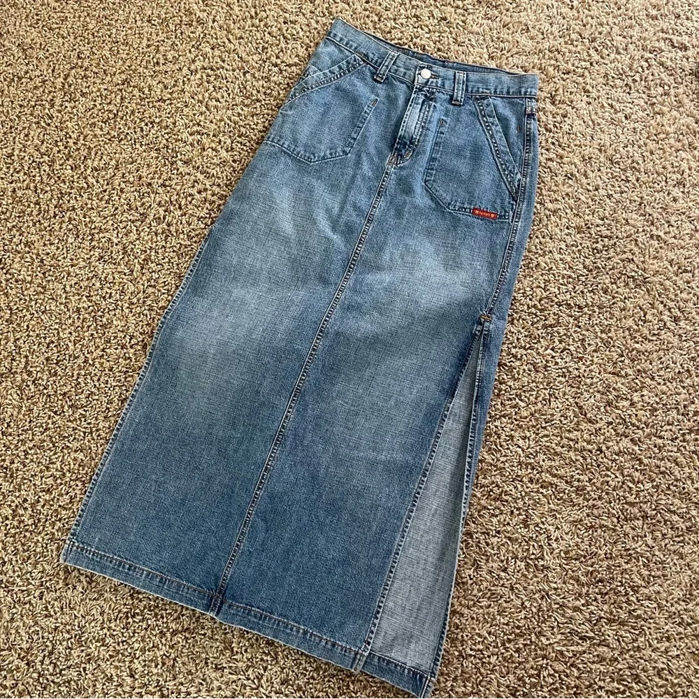 Vintage Lucky Brand Denim Skirt - Picture 4 of 5